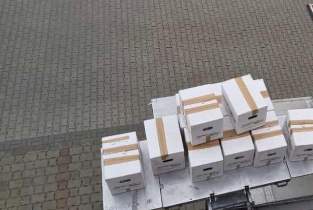 Behördenumzug in Rodewisch mit einem Möbellift